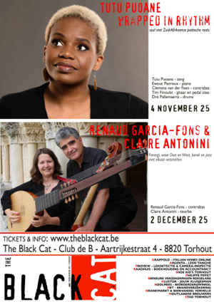 Twee topconcerten t.g.v. 15 jaar The Black Cat Torhout