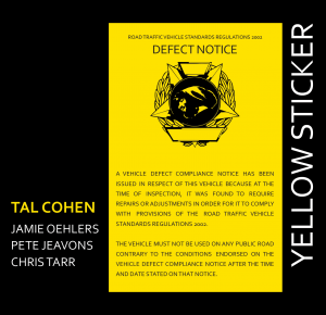 Tal Cohen 4tet: Yellow Sticker Tal Cohen 4tet: Yellow Sticker